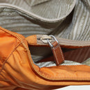PRADA Tote Bag Nylon Orange Silver Auth ac3237-24
