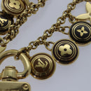 LOUIS VUITTON Monogram Porte Cles Chainne Pastilles Charm M66172 LV Auth ac3239-15