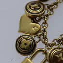 LOUIS VUITTON Monogram Porte Cles Chainne Pastilles Charm M66172 LV Auth ac3239-6