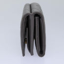 SAINT LAURENT Wallet Leather Gold Gray Auth ac3243-5