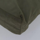 PRADA Tote Bag Nylon Beige Auth ac3252-10