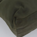 PRADA Tote Bag Nylon Beige Auth ac3252-11