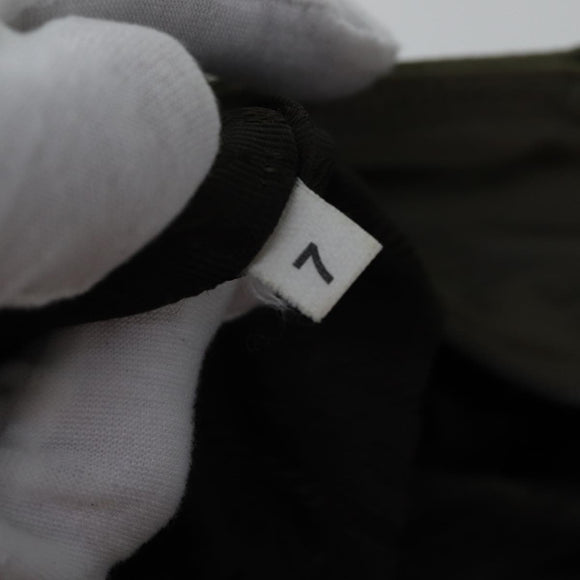 PRADA Tote Bag Nylon Beige Auth ac3252