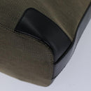 GUCCI Shoulder Bag Canvas Beige Auth ac3261-17