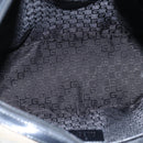 GUCCI Shoulder Bag Canvas Beige Auth ac3261-11