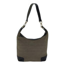 GUCCI Shoulder Bag Canvas Beige Auth ac3261-2