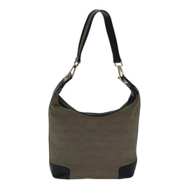 GUCCI Shoulder Bag Canvas Beige Auth ac3261 - 0