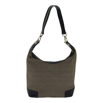 GUCCI Shoulder Bag Canvas Beige Auth ac3261 - 0