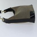 GUCCI Shoulder Bag Canvas Beige Auth ac3261-4