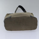 GUCCI Shoulder Bag Canvas Beige Auth ac3261-5