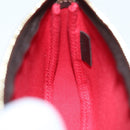 LOUIS VUITTON Damier Ebene Mini Pochette Accessoires Pouch N58009 LV Auth ac3267-20