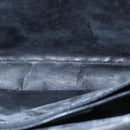 GUCCI Clutch Bag Patent leather Black Auth ac3275-10