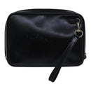 GUCCI Clutch Bag Patent leather Black Auth ac3275-2