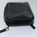 GUCCI Clutch Bag Patent leather Black Auth ac3275-4