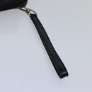 GUCCI Clutch Bag Patent leather Black Auth ac3275-7