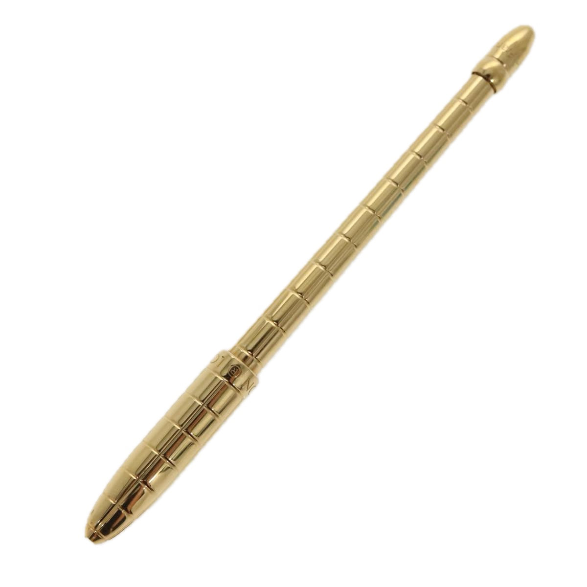 LOUIS VUITTON Styro Agenda Ballpoint Pen metal Gold LV Auth ac3278 - 0