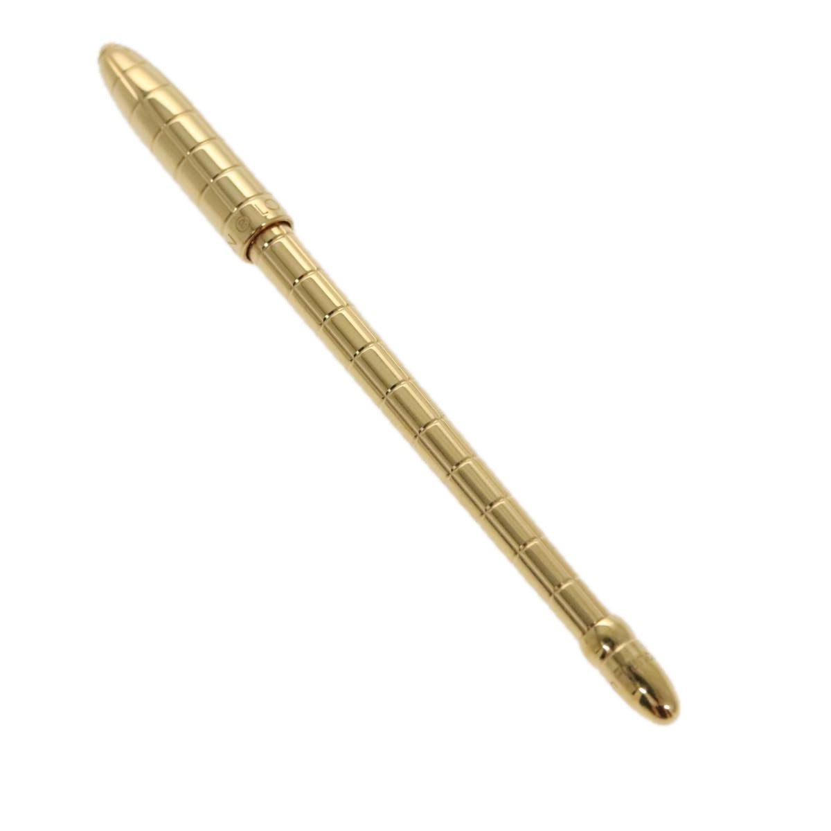 LOUIS VUITTON Styro Agenda Ballpoint Pen metal Gold LV Auth ac3278