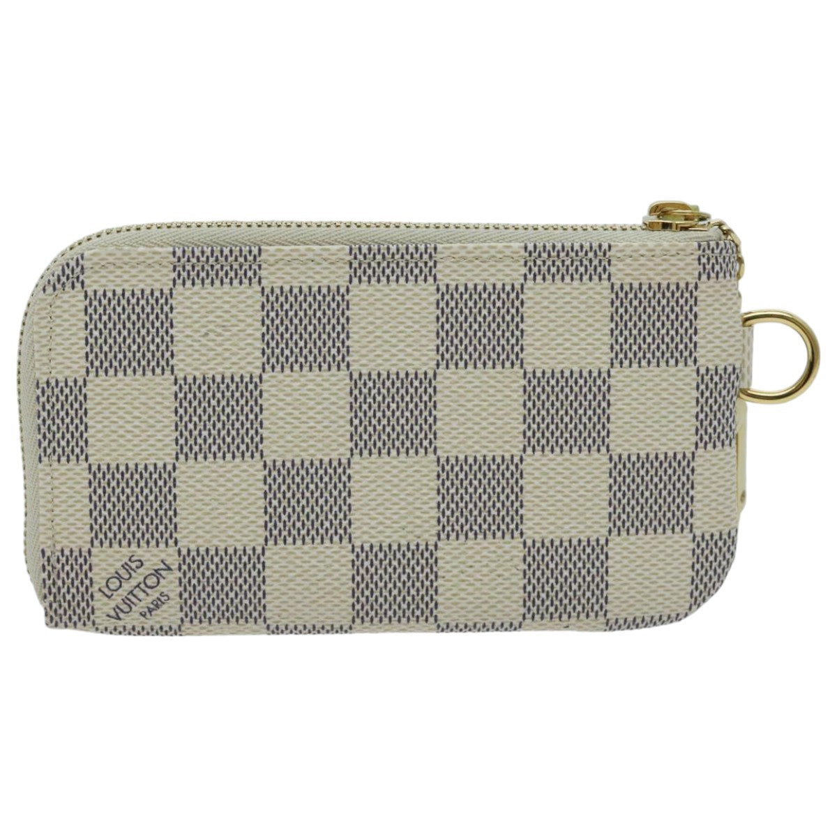 LOUIS VUITTON Damier Azur Pochette Cles Compli Coin Purse N63805 LV Auth ac3284 - 0