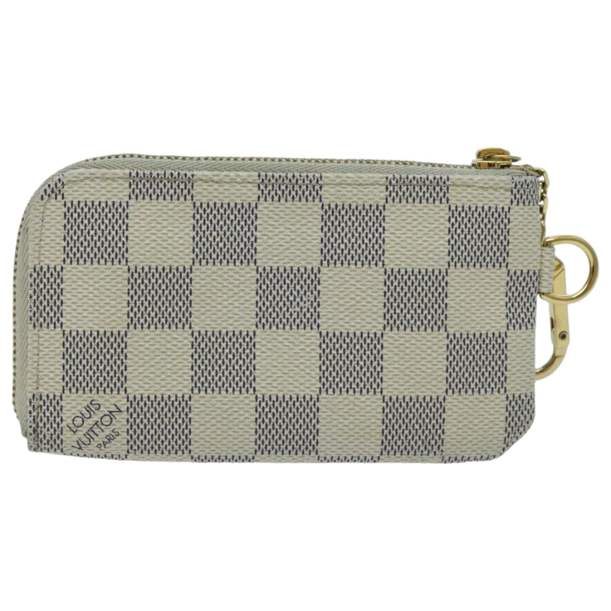 LOUIS VUITTON Damier Azur Pochette Cles Compli Coin Purse N63805 LV Auth ac3285 - 0