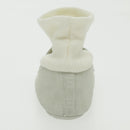 GUCCI Baby Shoes Suede White Auth ac3288-10