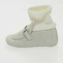 GUCCI Baby Shoes Suede White Auth ac3288-12