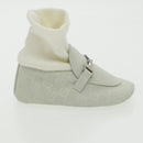 GUCCI Baby Shoes Suede White Auth ac3288-4