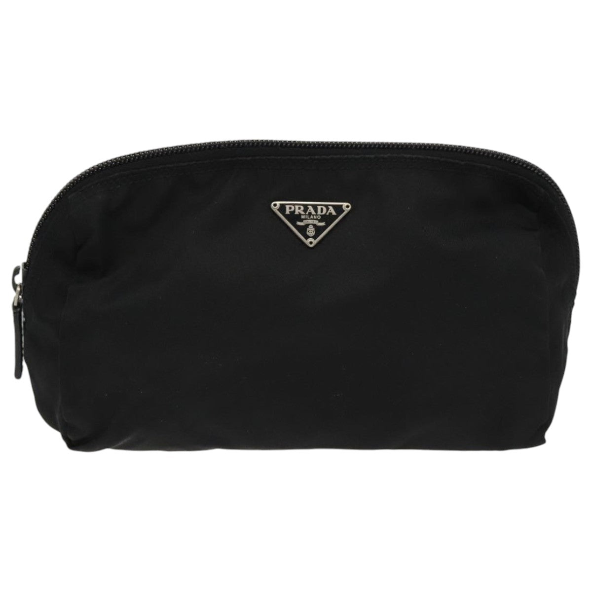 PRADA Pouch Nylon Black Auth ac3297 - 0