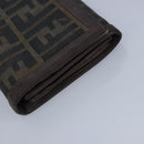 CARTIER Bulgari Fendi Burberry Zucca Wallet Leather Canvas 5 Set Auth ac3300-4