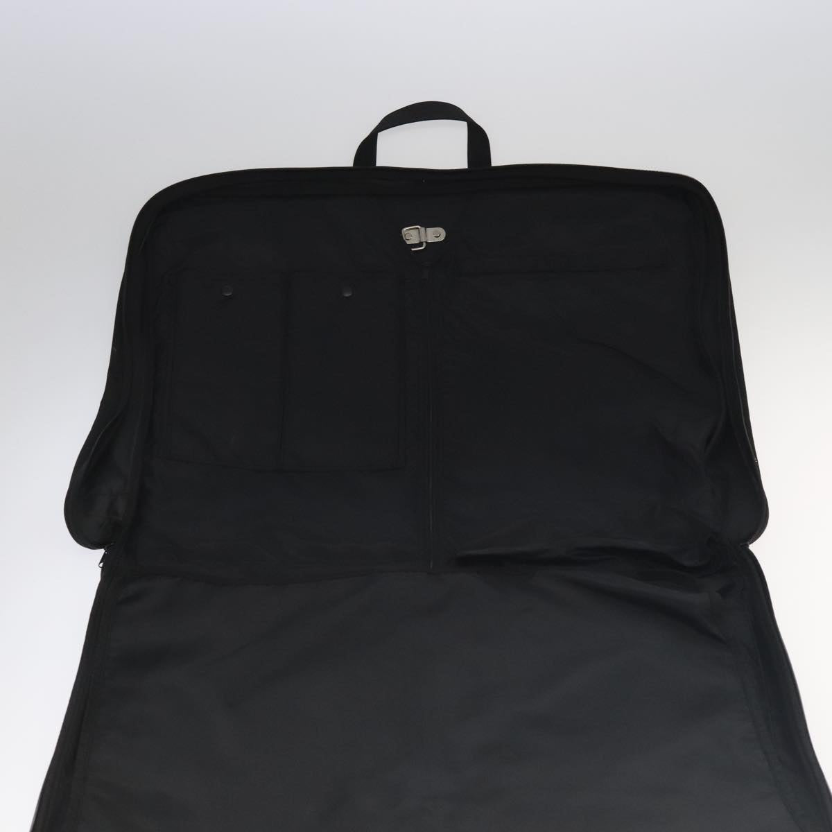 BURBERRY Black label Garment Cover Nylon Black Auth ac3309