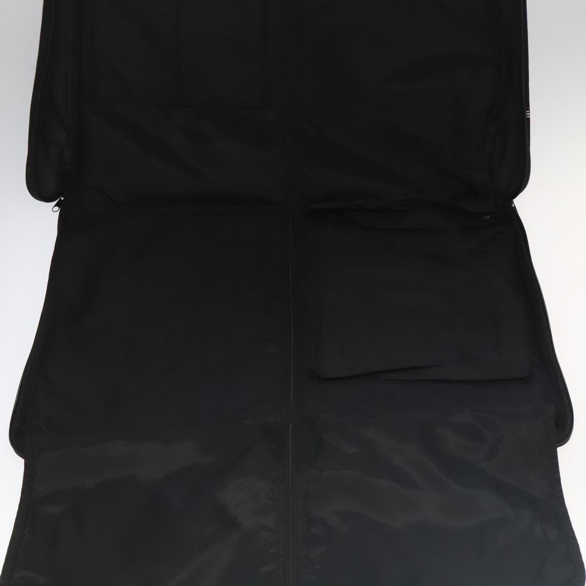 BURBERRY Black label Garment Cover Nylon Black Auth ac3309