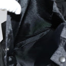 BURBERRY Black label Garment Cover Nylon Black Auth ac3309-25