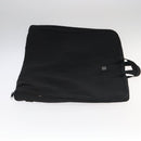 BURBERRY Black label Garment Cover Nylon Black Auth ac3309-3