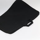 BURBERRY Black label Garment Cover Nylon Black Auth ac3309-6