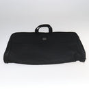 BURBERRY Black label Garment Cover Nylon Black Auth ac3309-5