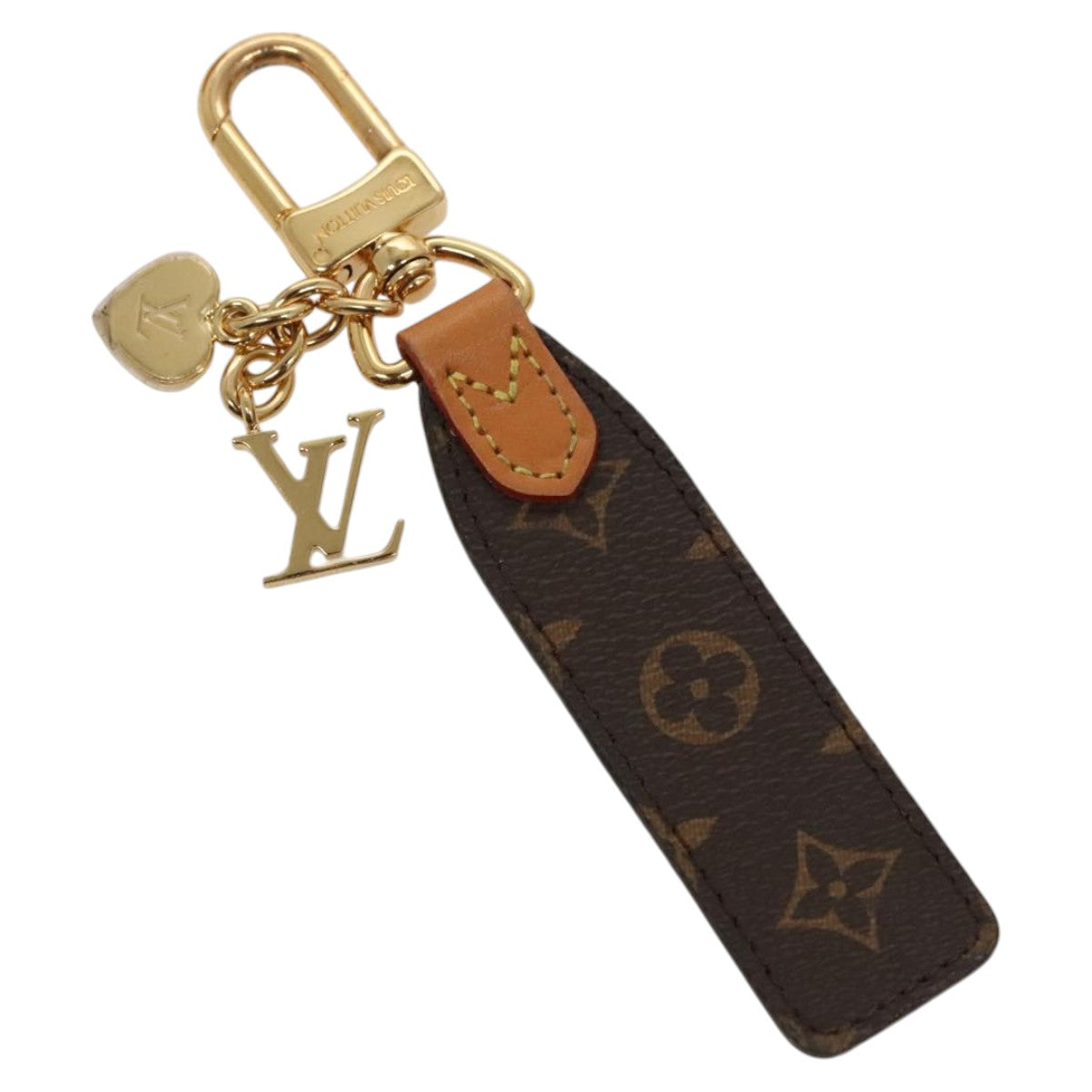 LOUIS VUITTON Monogram LV Cherished Key Holder M01184 LV Auth ac3346 - 0