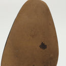 CHANEL High Heels Leather Beige Brown CC Auth ac3348-8