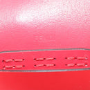 FENDI AirPods case Pouch Leather Red Auth ac3375V-11