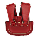 FENDI AirPods case Pouch Leather Red Auth ac3375V-2