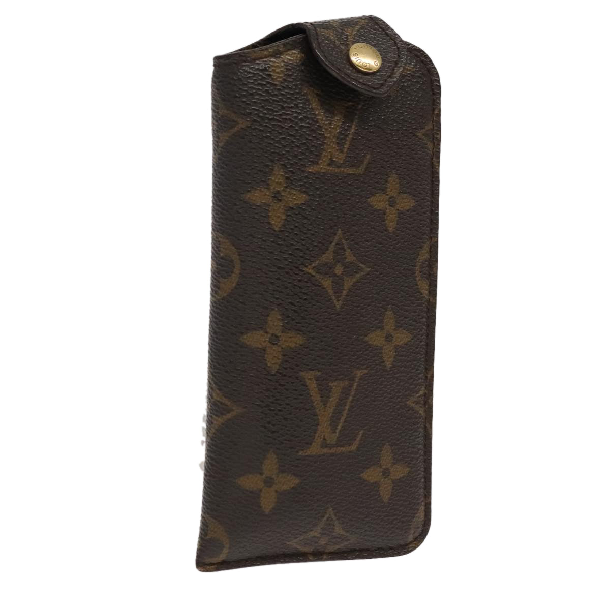 LOUIS VUITTON Monogram Etui Lunette PM Glasses Case M66545 LV Auth ac3377