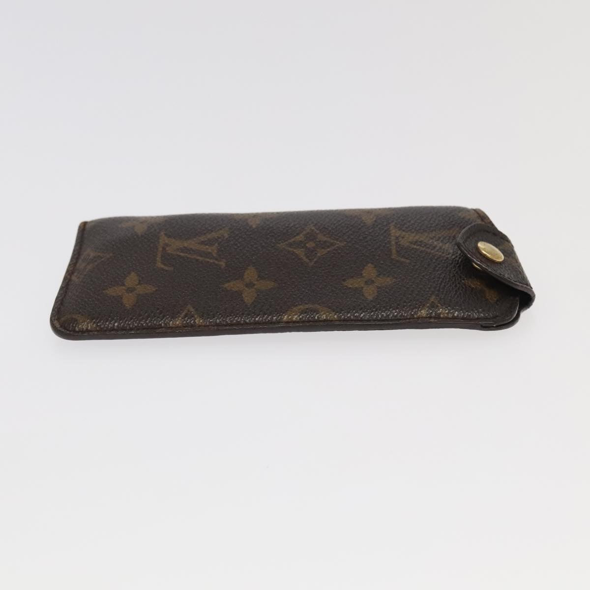 LOUIS VUITTON Monogram Etui Lunette PM Glasses Case M66545 LV Auth ac3377