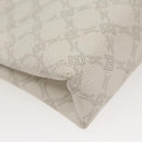 BALLY Clutch Bag PVC White Auth ac3387-16