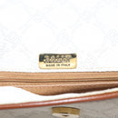 BALLY Clutch Bag PVC White Auth ac3387-10