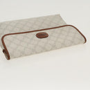 BALLY Clutch Bag PVC White Auth ac3387-5