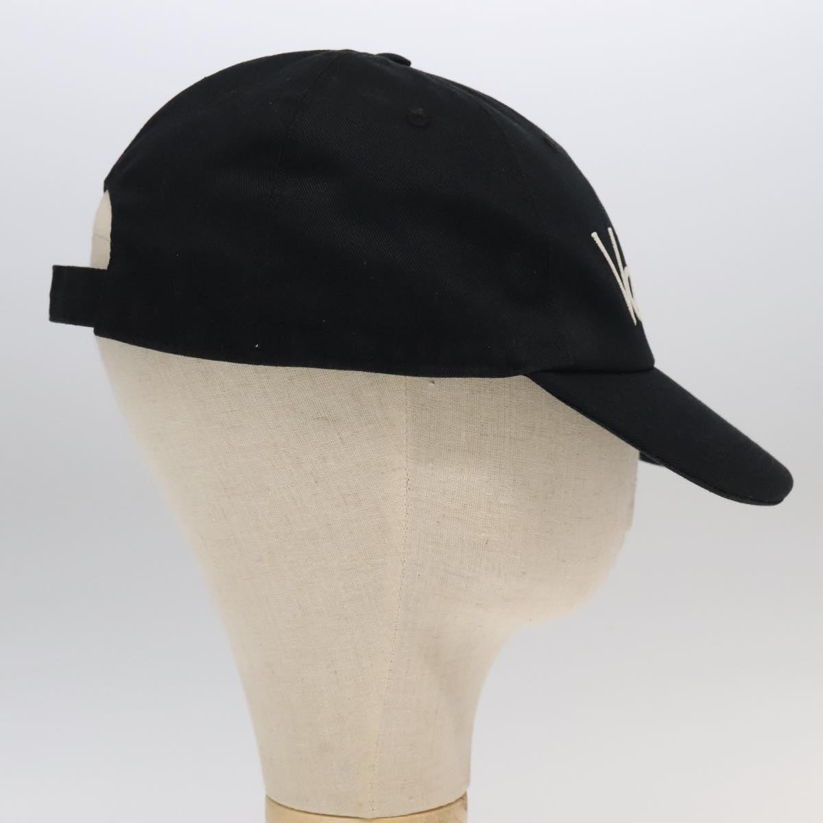 VERSACE Cap cotton Black Auth ac3393