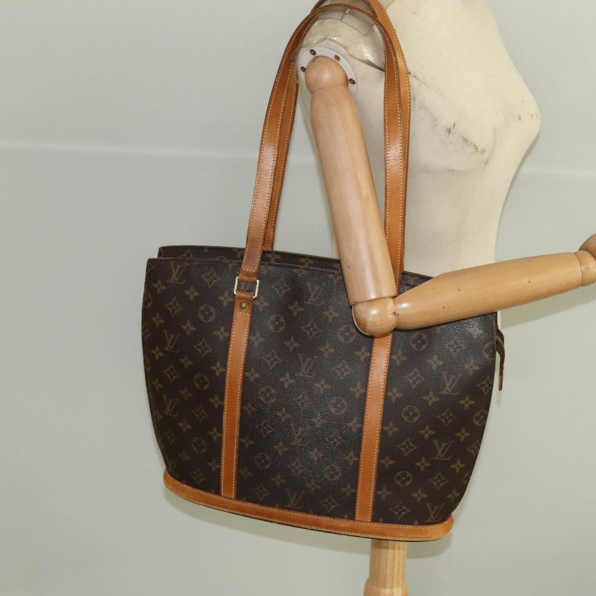 LOUIS VUITTON Monogram Babylone Tote Bag M51102 LV Auth ac3398