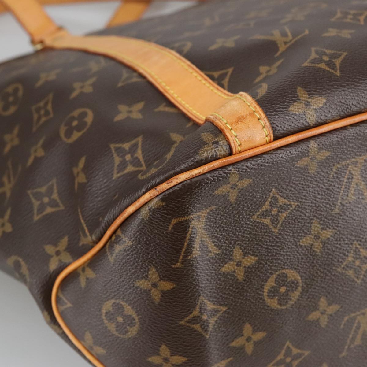 LOUIS VUITTON Monogram Sac Shopping Tote Bag M51108 LV Auth ac3399