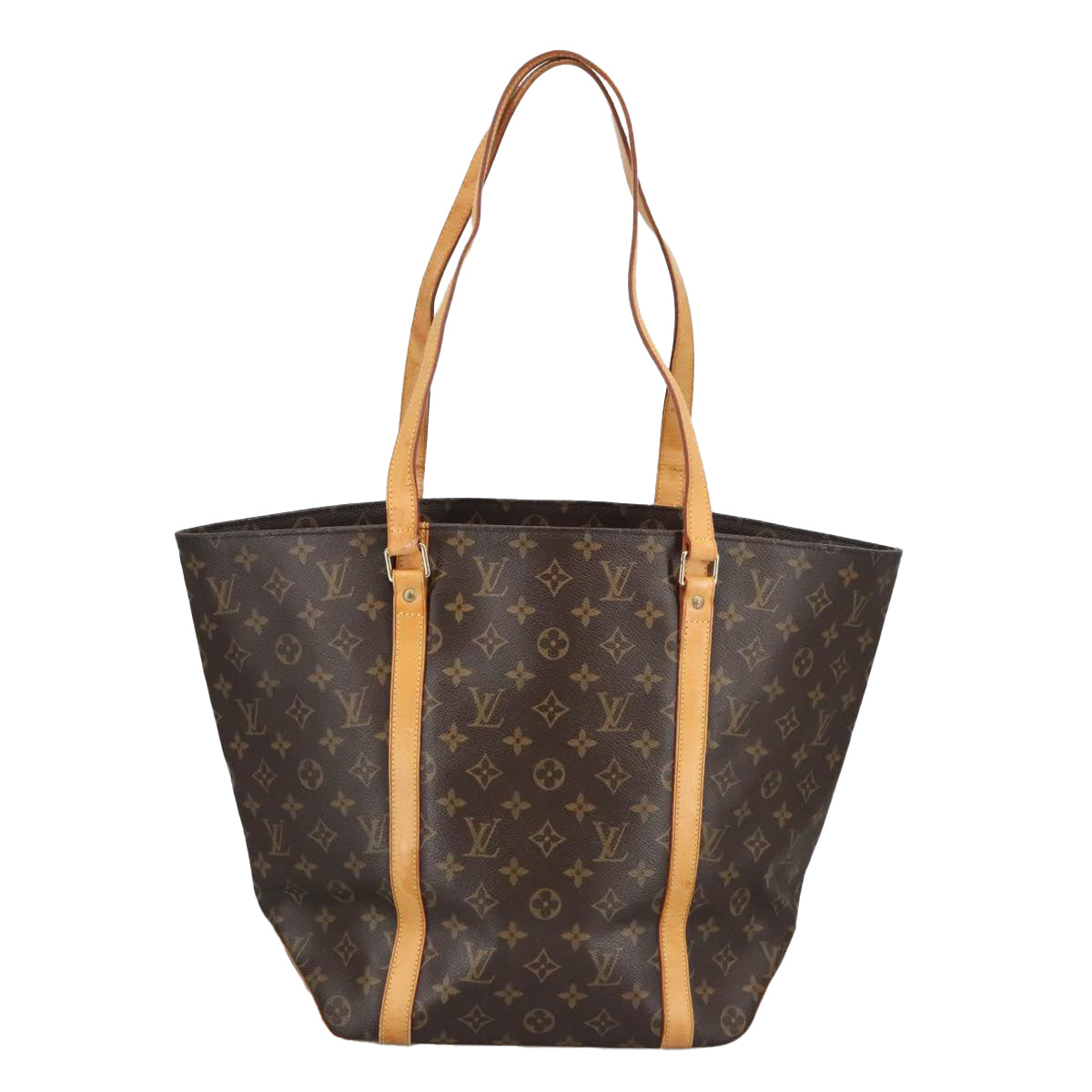 LOUIS VUITTON Monogram Sac Shopping Tote Bag M51108 LV Auth ac3399 - 0