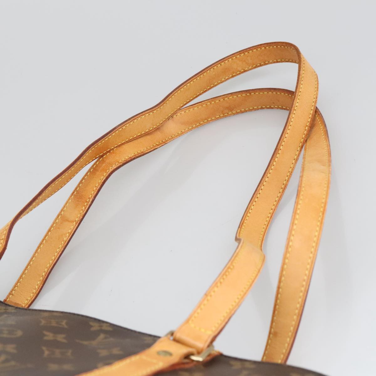 LOUIS VUITTON Monogram Sac Shopping Tote Bag M51108 LV Auth ac3399