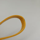 Gianni Versace Clutch Bag Leather Yellow Gold Auth ac3403-20