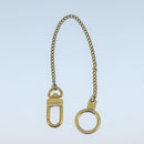 LOUIS VUITTON Chainne Anneau Cles Key Ring Gold Tone M58021 LV Auth ac3419-3